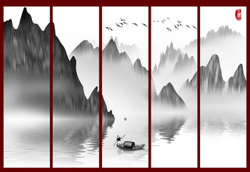 山水画
