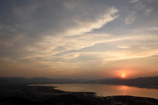 杞麓湖景观