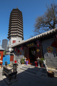 北京通州 佑胜教寺 天王殿