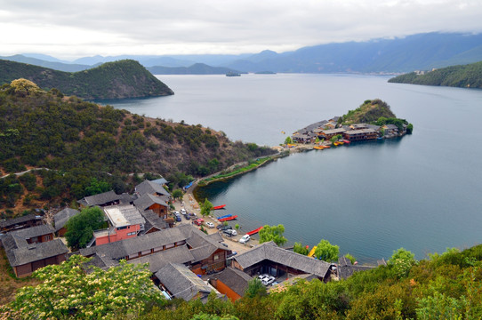 泸沽湖里格半岛