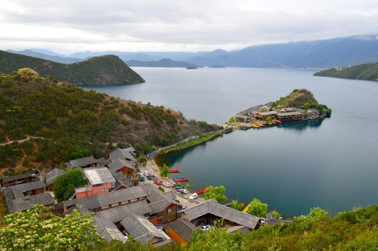 泸沽湖里格半岛