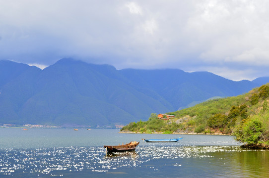 泸沽湖风光