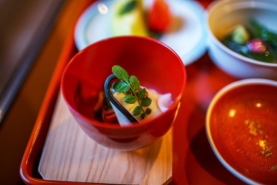 日本高野山精进料理日式料理