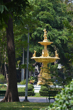 曼谷公园雕塑
