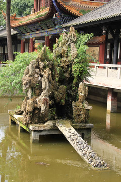 成都昭觉寺 放生池