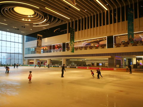商场滑冰场 室内滑冰场