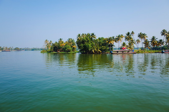 南印度 回水巡游