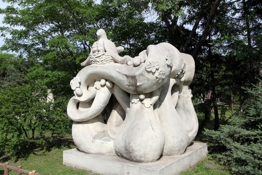 哈尔滨 雕塑 雪雕 太阳岛