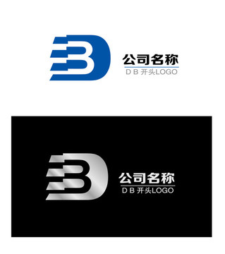 D B 开头LOGO