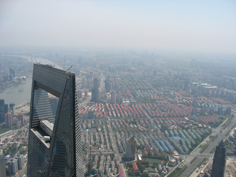 上海中心俯瞰