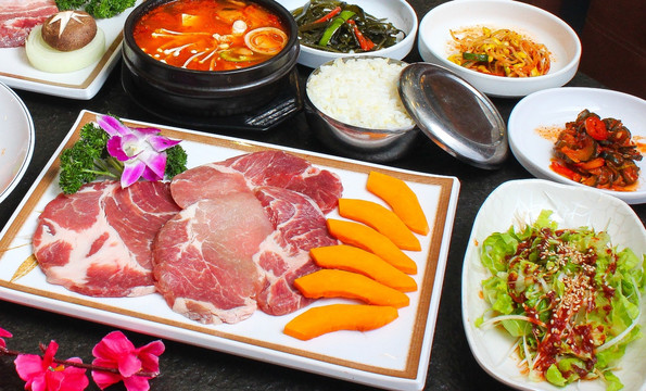 韩国烤肉双人餐