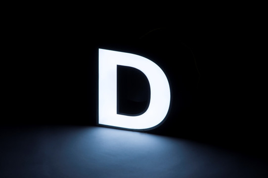 平面发光字