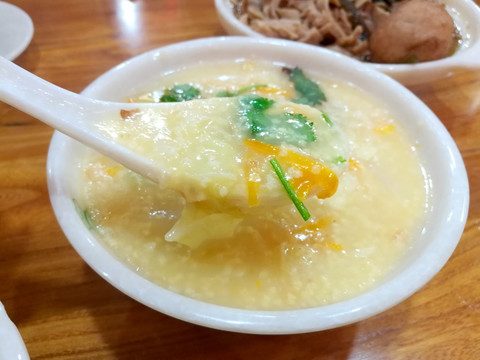 小米粥 粉浆饭