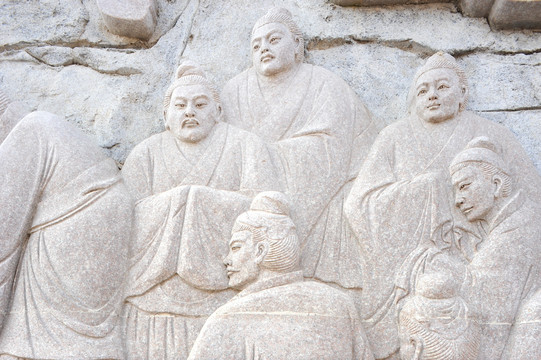 中国古代人物浮雕