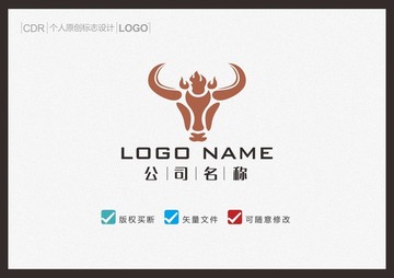 牛头LOGO