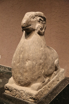 金代石羊雕像
