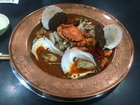 海鲜小锅