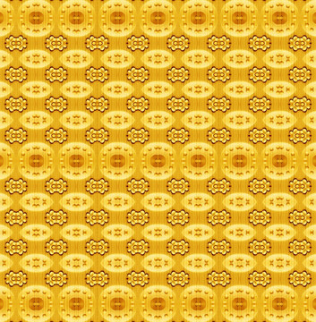 金色古典立体几何天花背景墙花纹