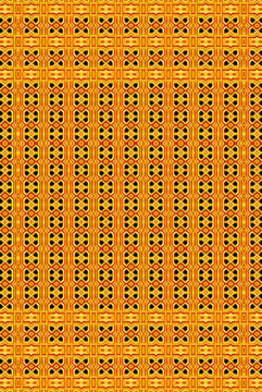 金色古典立体几何天花背景墙花纹