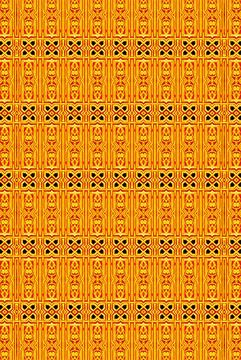 金色古典立体几何天花背景墙花纹
