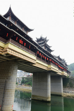 侗族风雨桥桥梁