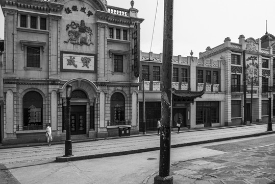 老上海街景 上海车墩影视基地