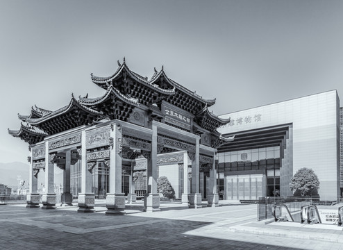 中国木雕博物馆 木雕牌坊