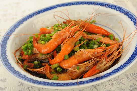 酱油河虾