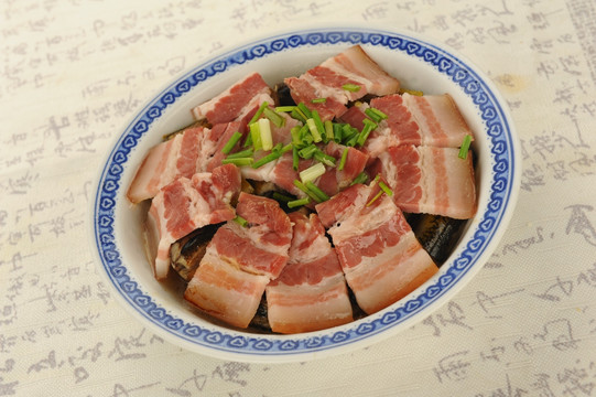 野生黄鳝蒸咸肉