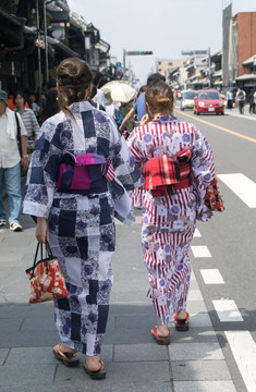 日本 浴衣女人