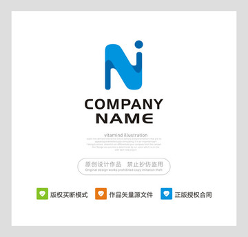 N LOGO 动感