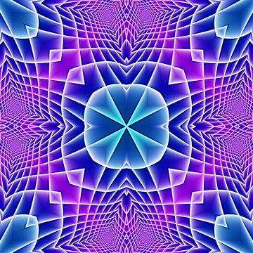 蓝色科技信息网络光线 数字化