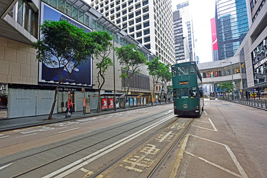 香港街景 香港中环