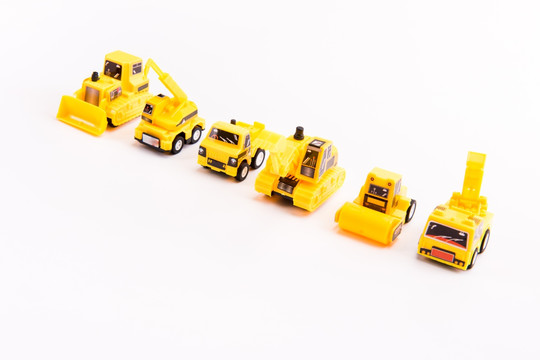 玩具工程车 车辆 卡通 挖掘机
