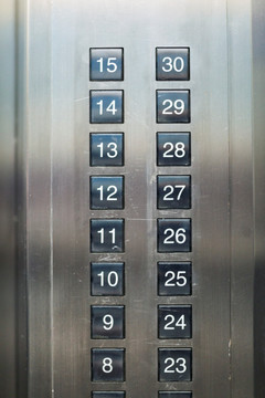 电梯楼层按钮