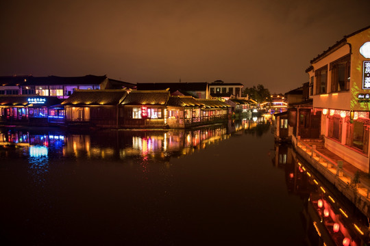 同里古镇夜景