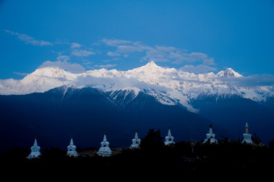 云南,德钦县,香格里拉,梅里雪山,