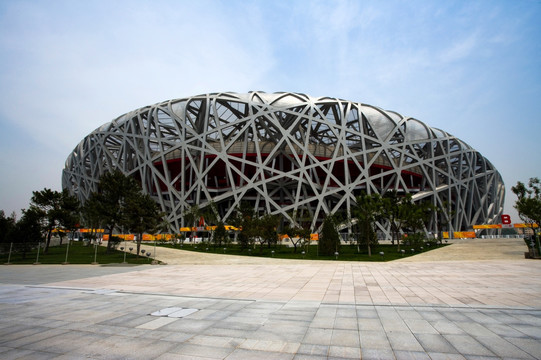 鸟巢,国家体育馆,外景,