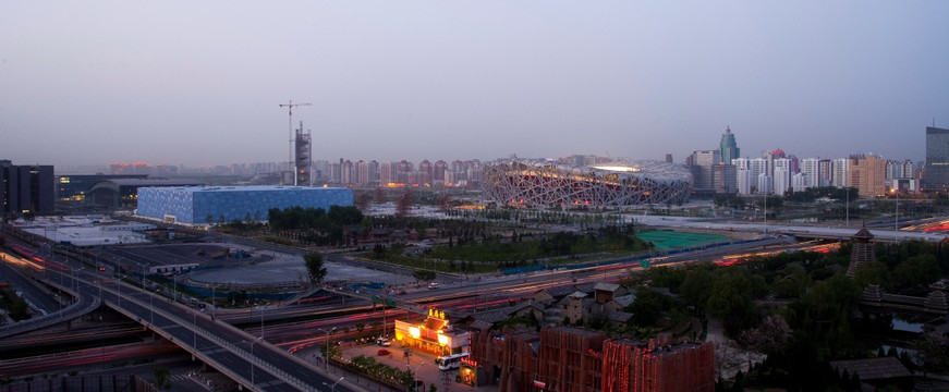 鸟巢,国家体育馆,外景,