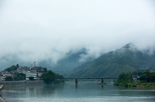 中国浙江茗岙风光