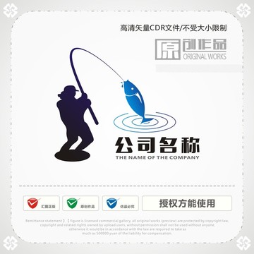 钓鱼比赛logo