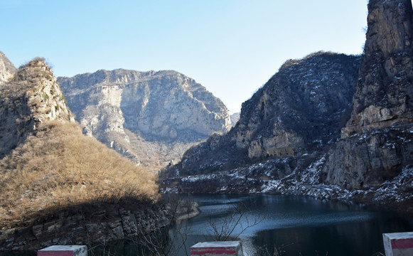 高山深水风景摄影