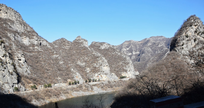 嵩山山脉的山水美景