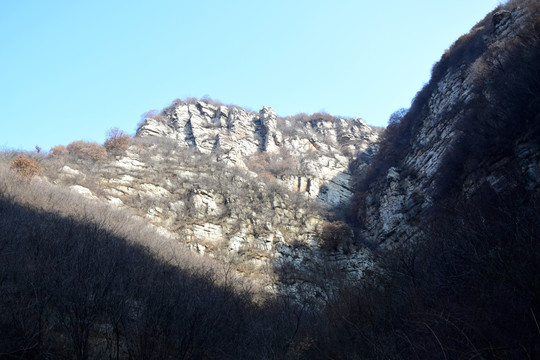 冬季山景摄影图