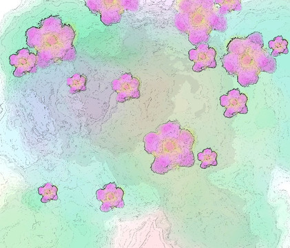 抽象画