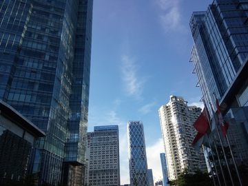 高楼林立
