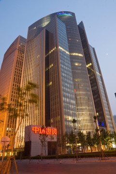 北京建国门外大街建筑
