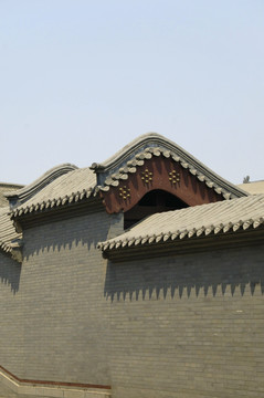 中式庭院 院墙 围墙