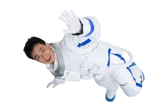 棚拍男宇航员