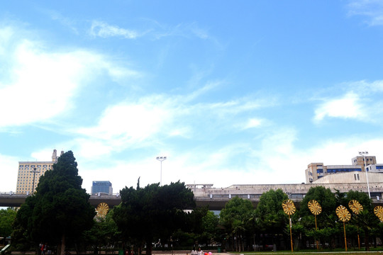 蓝天风景